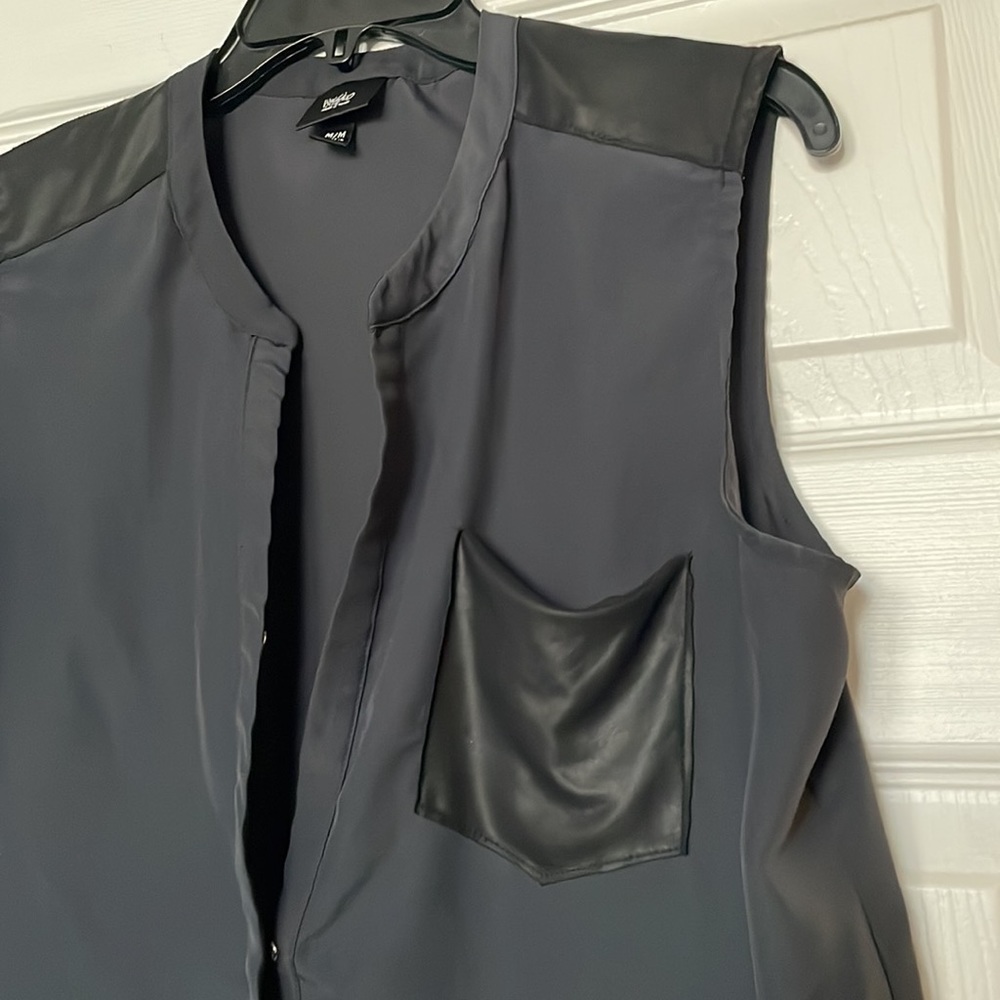 Mossimo - Grey & Black Tunic - Medium